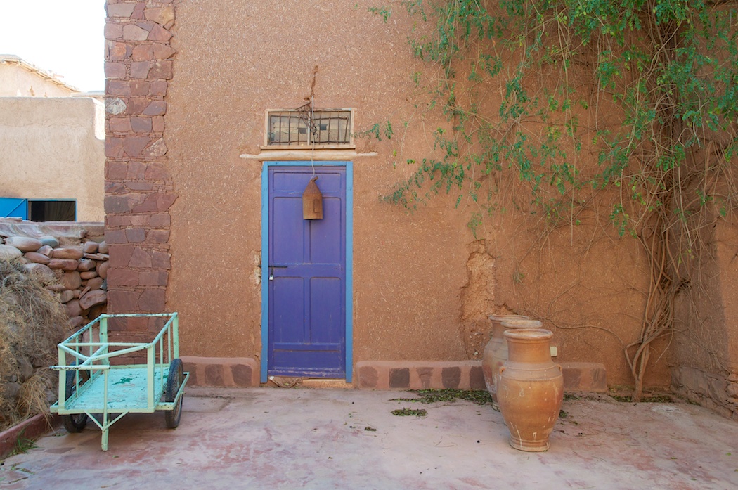 Violet Tür, Marokko