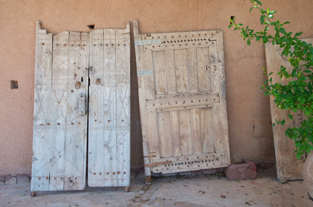 Vintage Tür, Marokko