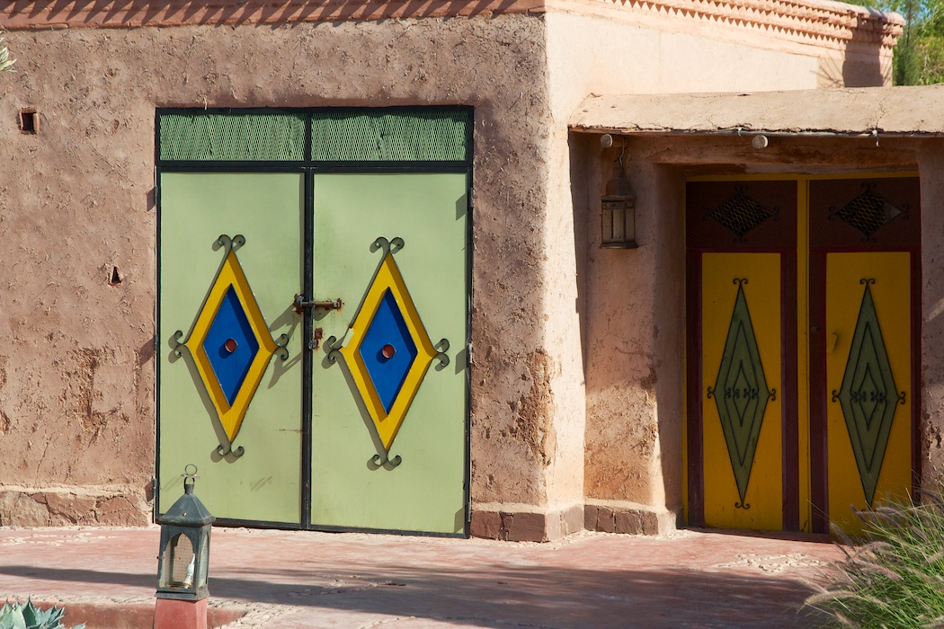 Vintage Tür, Marokko