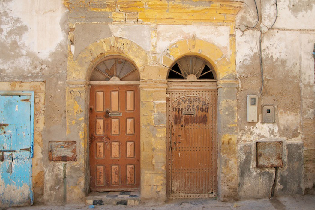 Vintage Türen, Marokko