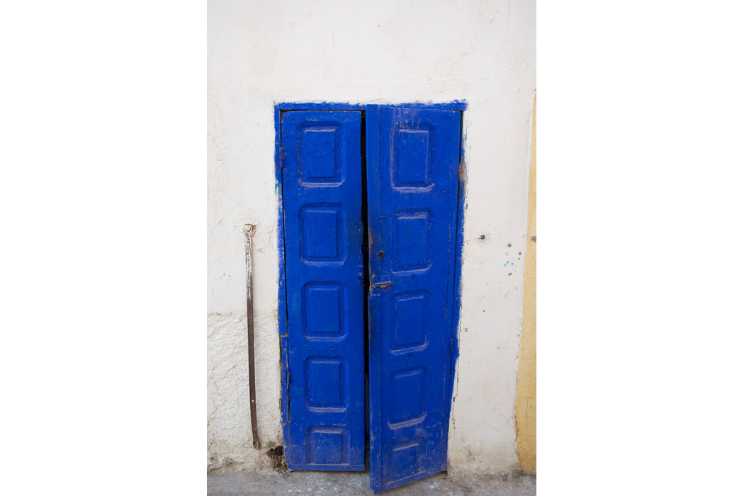 Blue like Yves Klein, Marokko