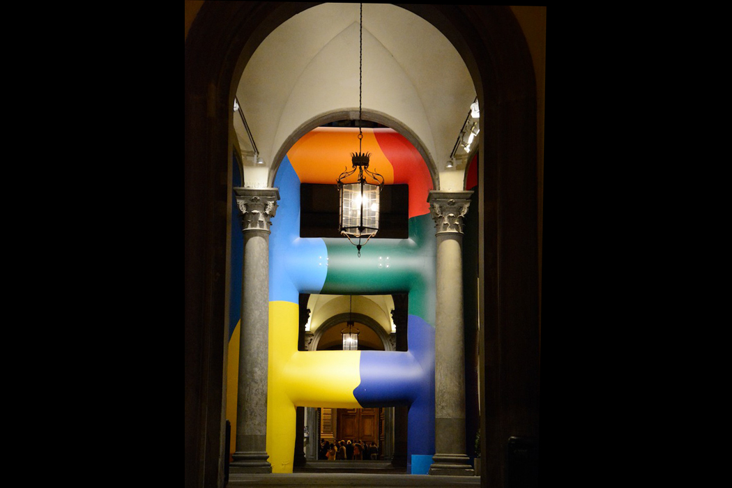 Palazzo in Firenze mit Colori