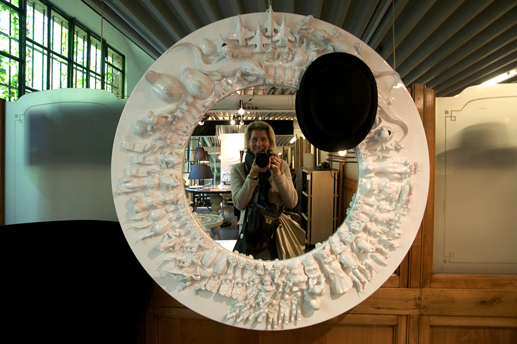 Spiegelkunst bei Rossana Orlandi, Milano