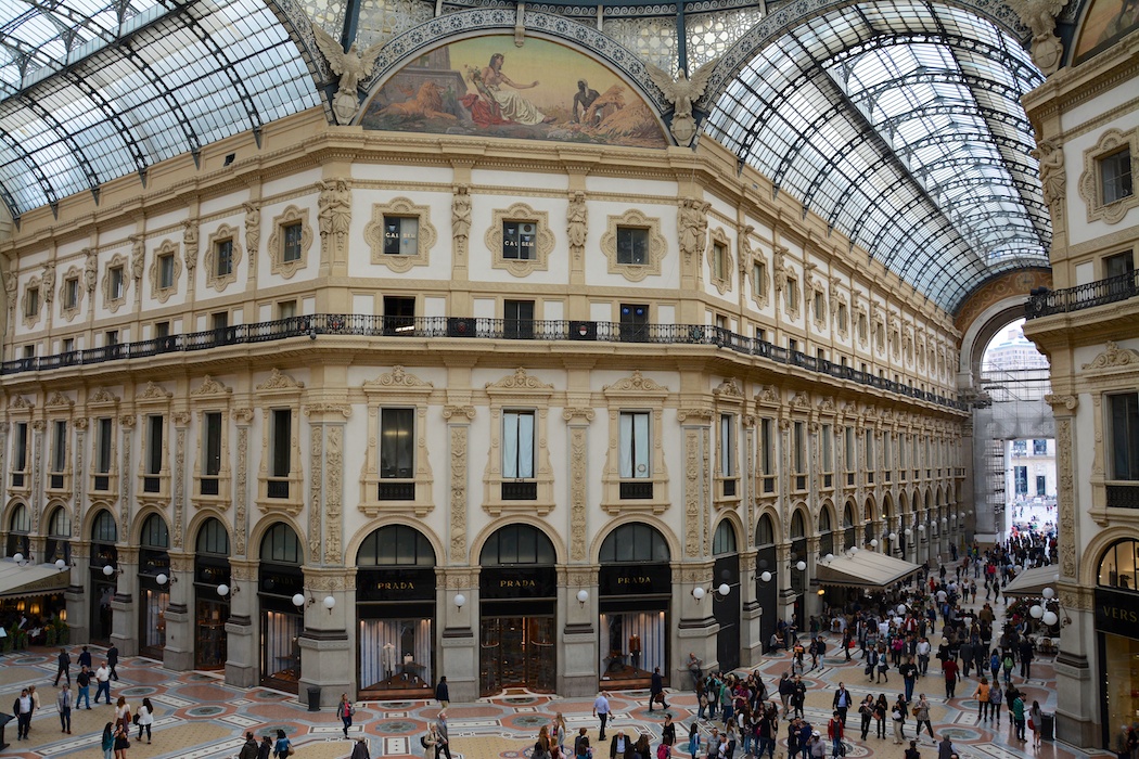 Galleria Vittorio Emmanule II frisch renoviert