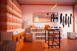 Orange-allover, Foto: Hermès